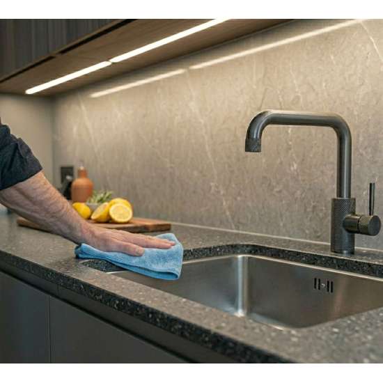 Comment entretenir son plan de travail en pierre ?